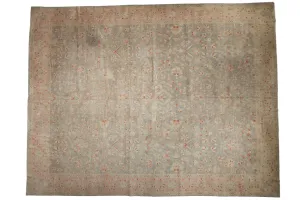11.5x15 Vintage Distressed Sivas Carpet