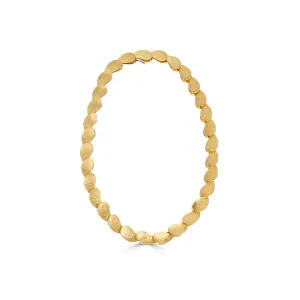 18K Yellow Gold Shadow Necklace