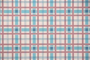 1950s Plaid Vintage Wallpaper