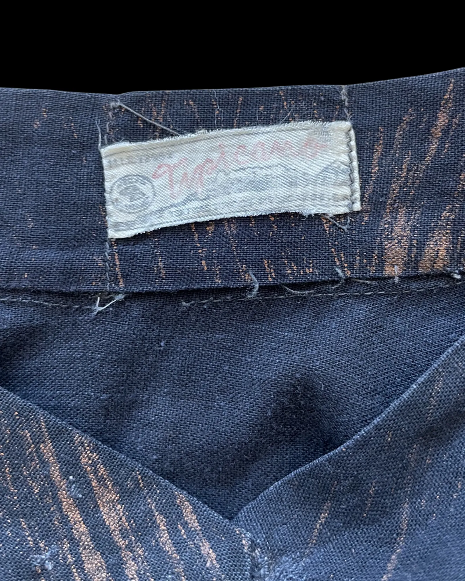 1950s Souvenir ‘3-D Skirts’ Circle Skirt