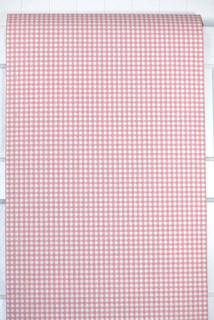 1960s Plaid Vintage Wallpaper