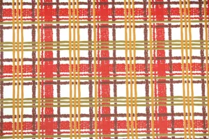 1960s Plaid Vintage Wallpaper