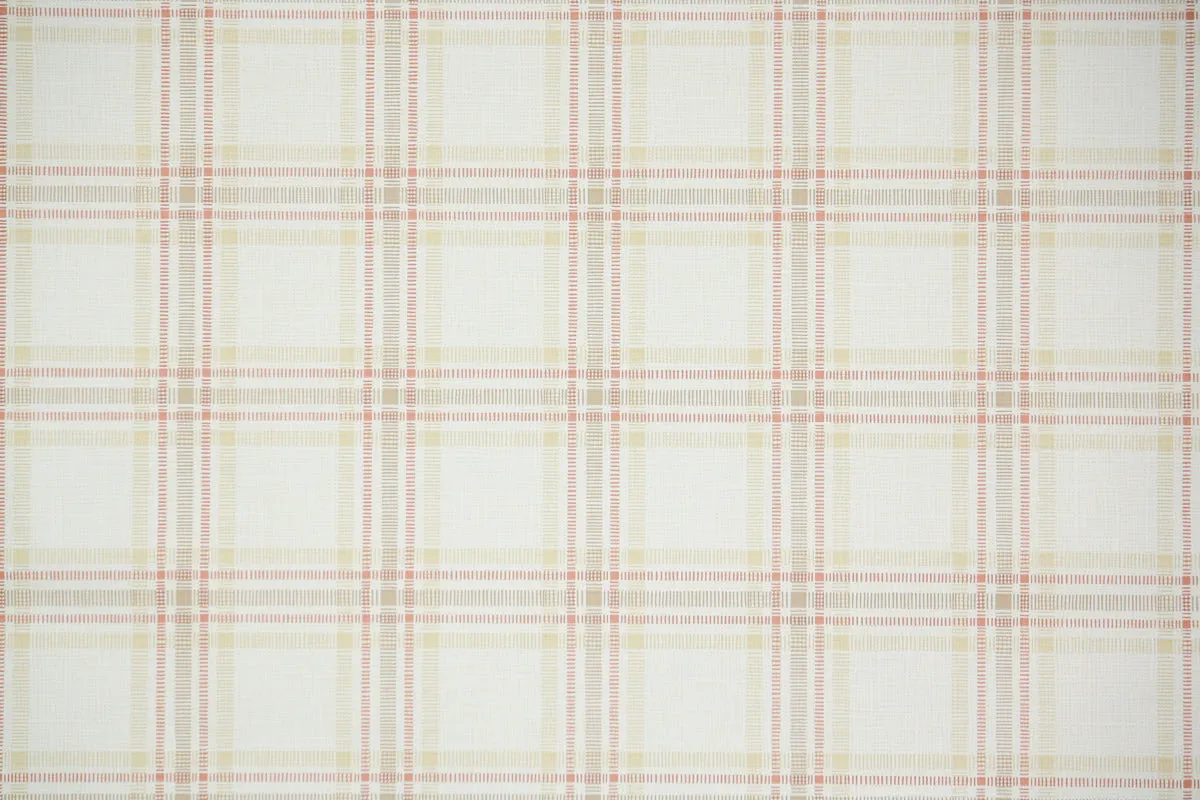 1980s Plaid Vintage Wallpaper