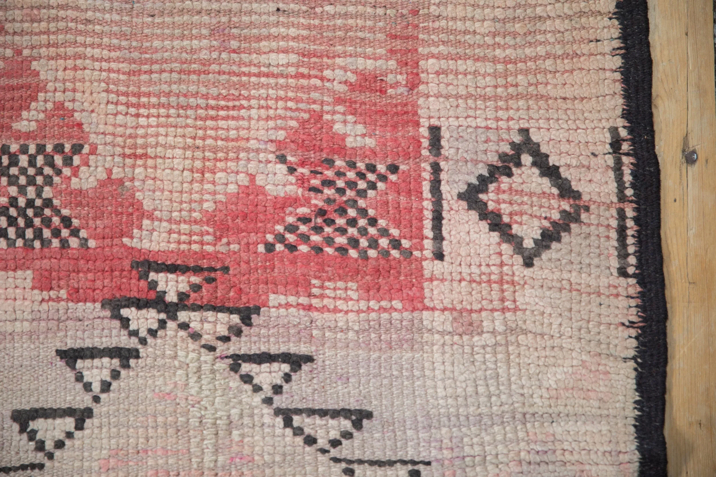 2.5x13 Vintage Distressed Moroccan Rug Runner