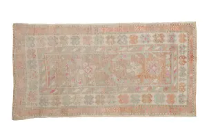 2.5x4.5 Vintage Distressed Oushak Rug