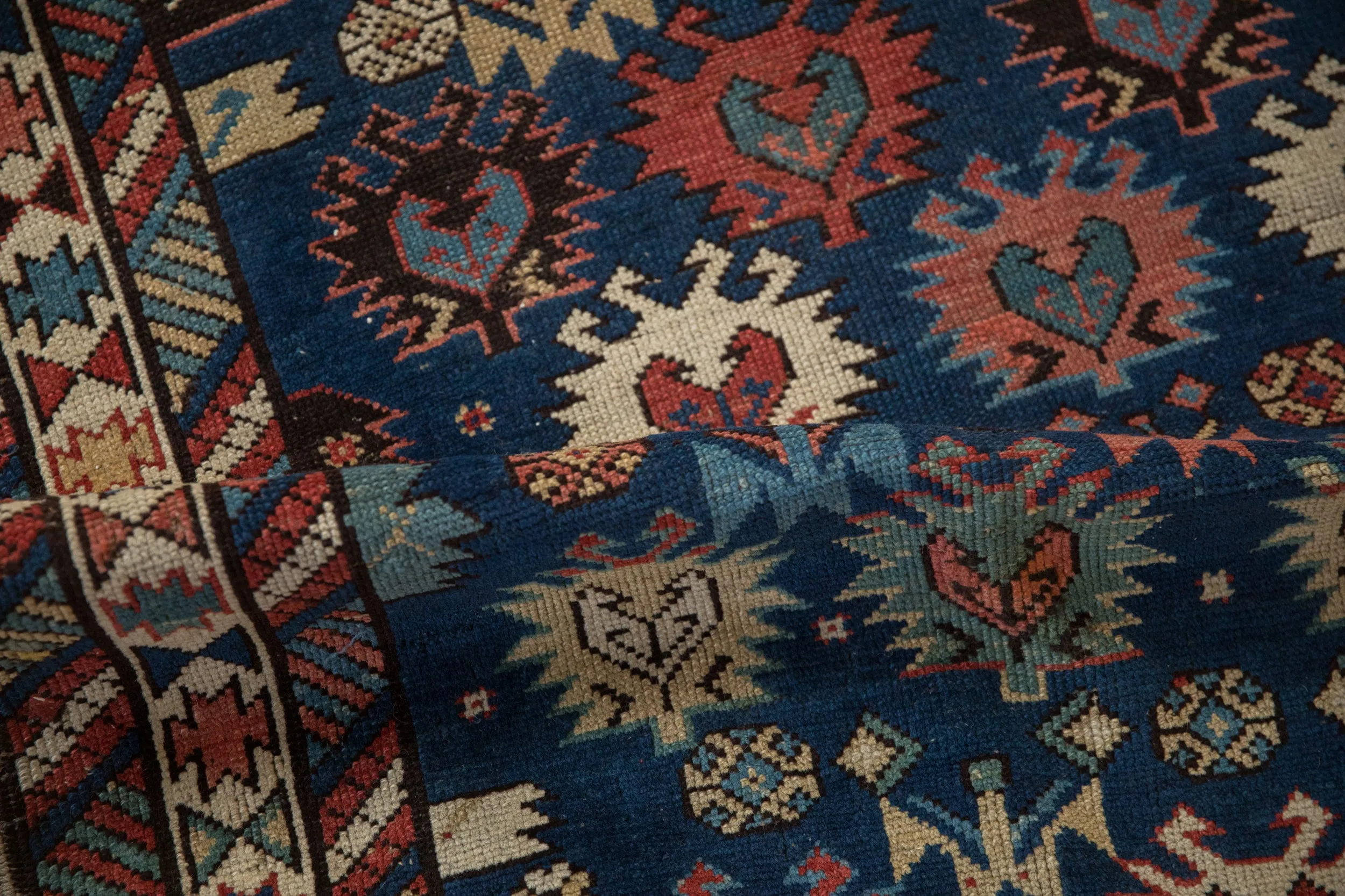 3.5x5.5 Antique Caucasian Rug