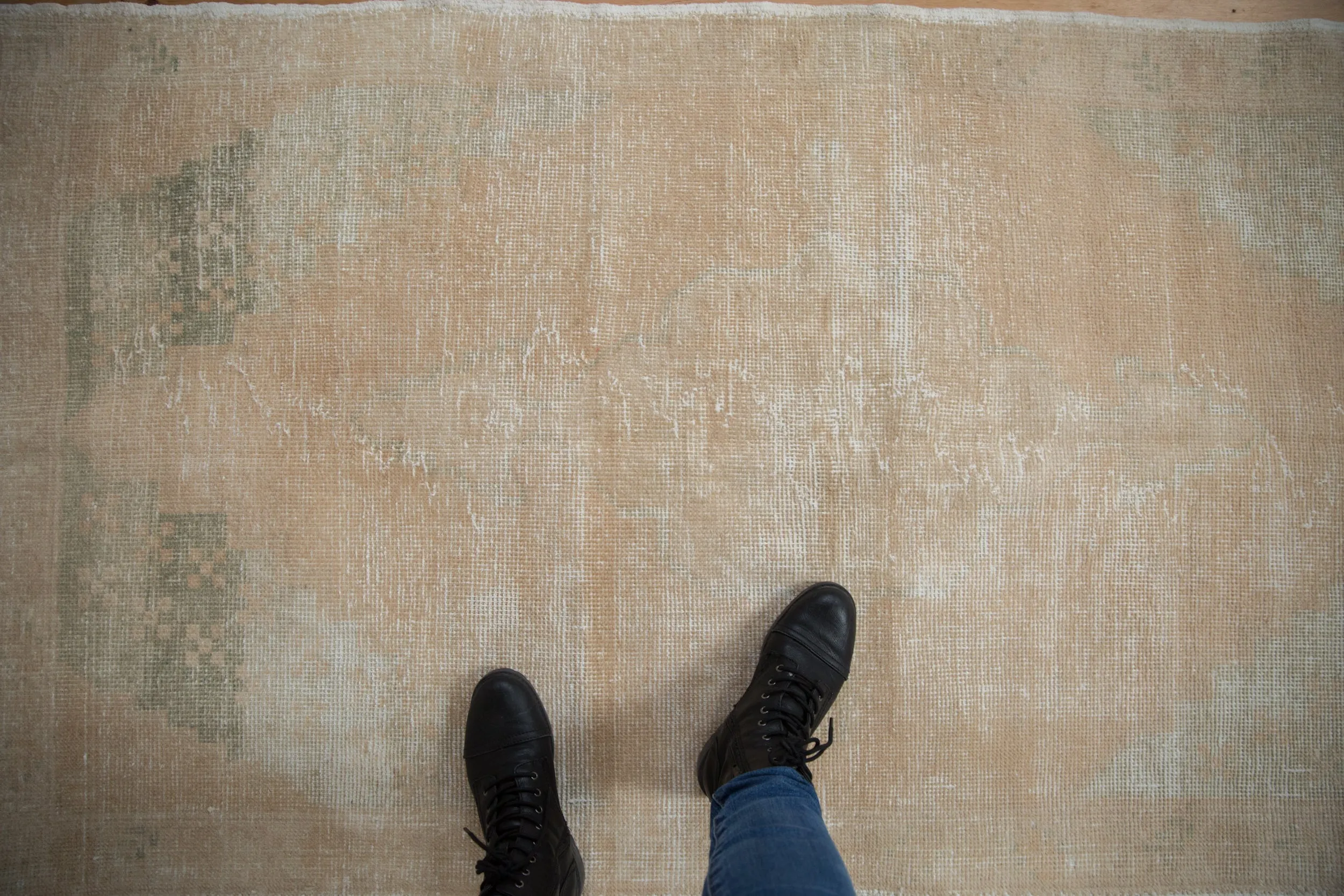 3.5x6.5 Vintage Distressed Oushak Rug