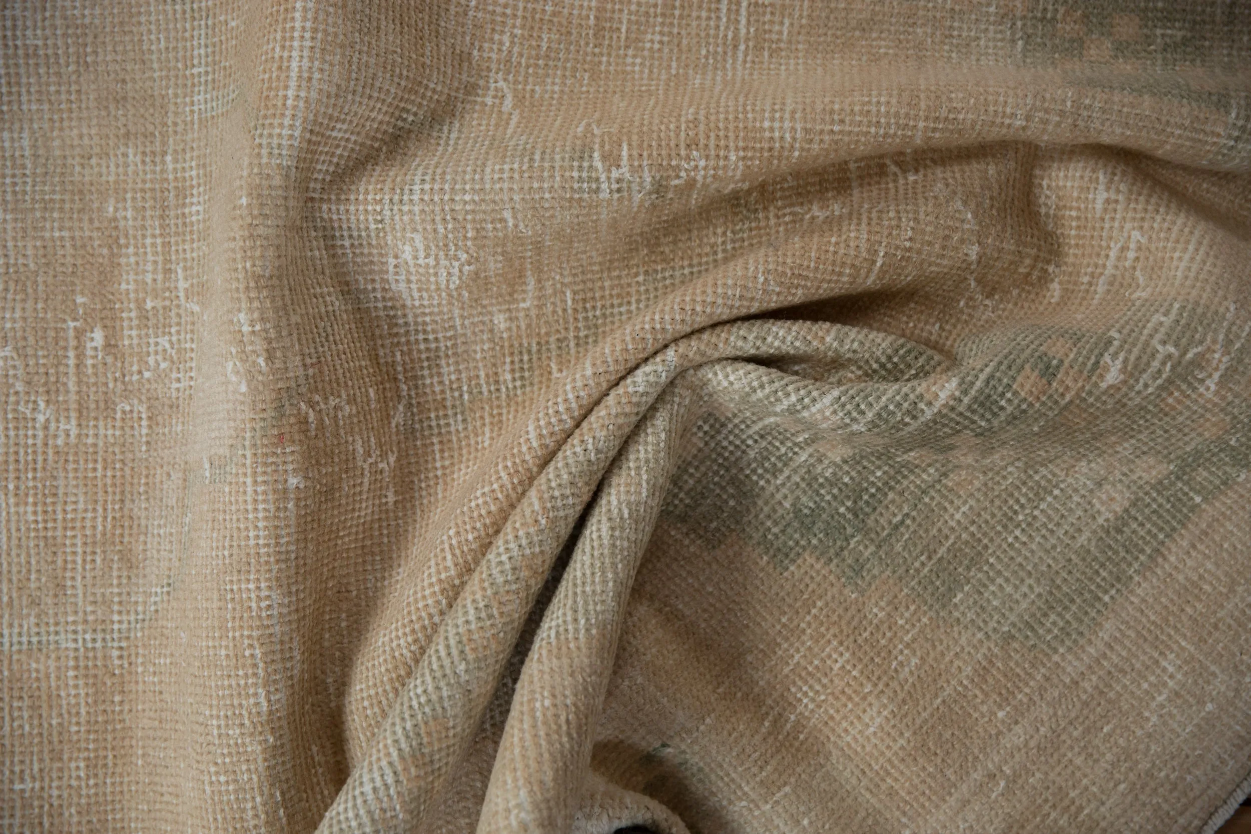 3.5x6.5 Vintage Distressed Oushak Rug