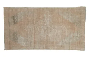 3.5x6.5 Vintage Distressed Oushak Rug