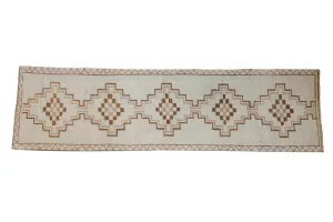 3x11 Vintage Distressed Kars Rug Runner