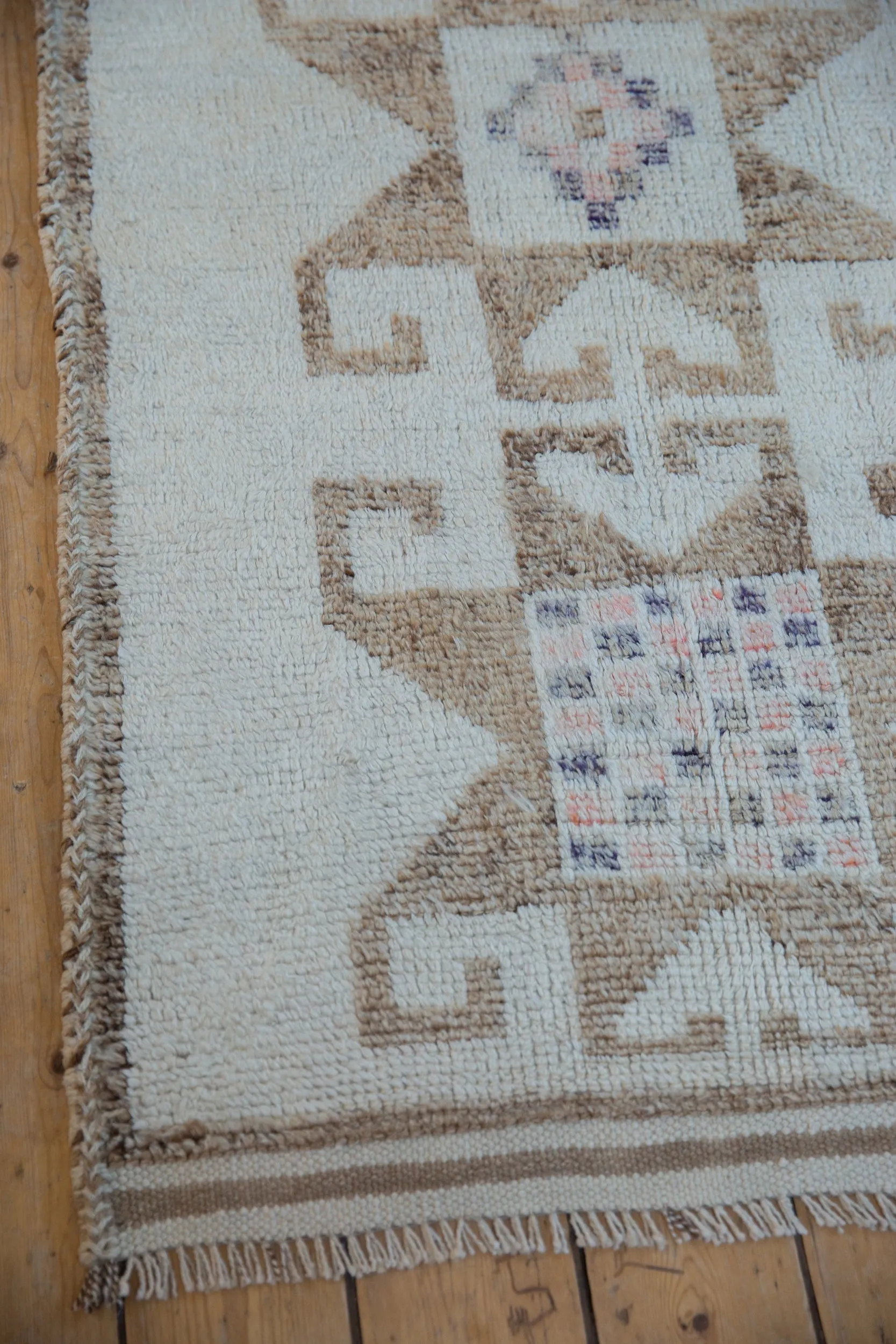 3x11.5 Vintage Distressed Kurd Rug Runner