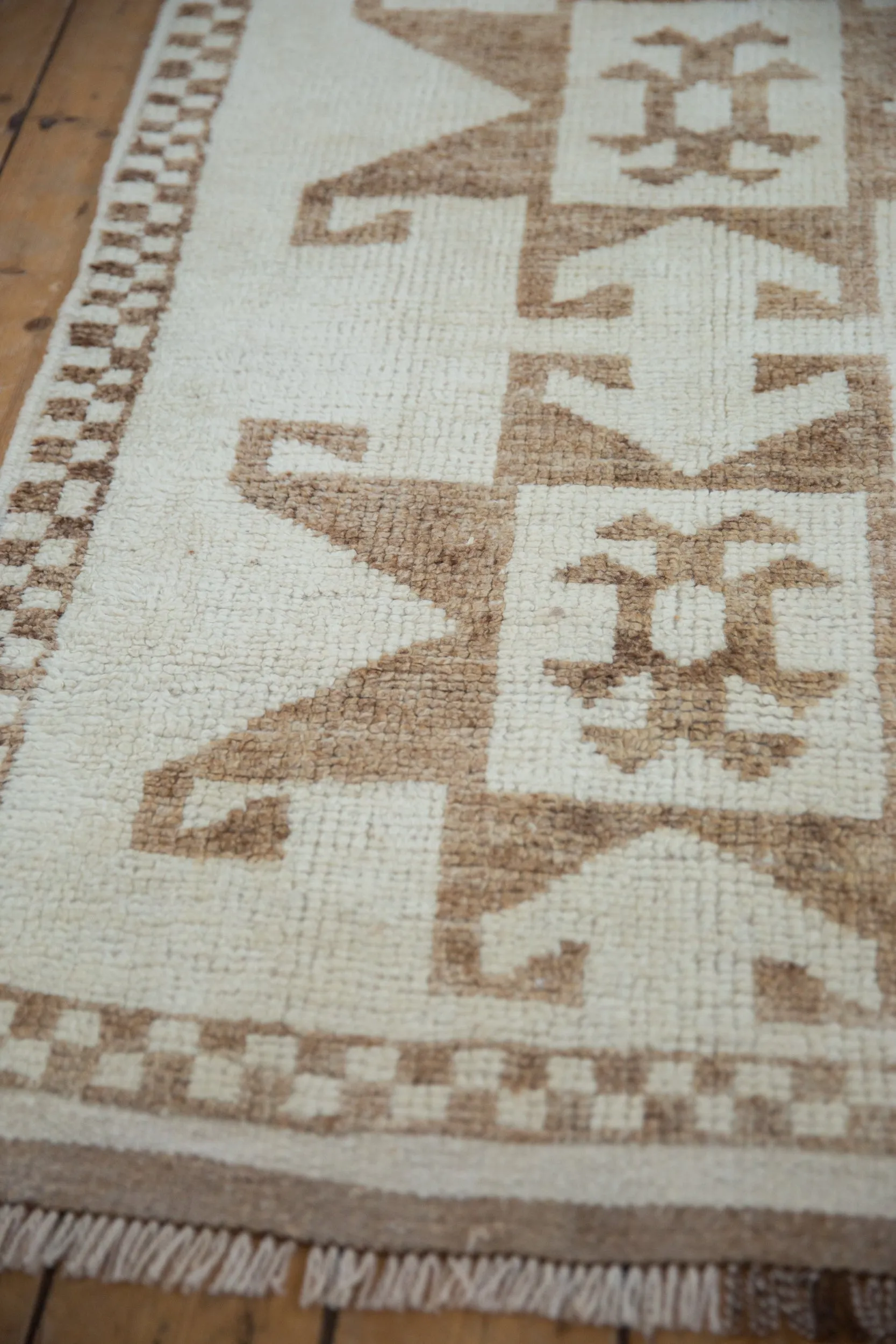 3x12 Vintage Distressed Kurd Rug Runner
