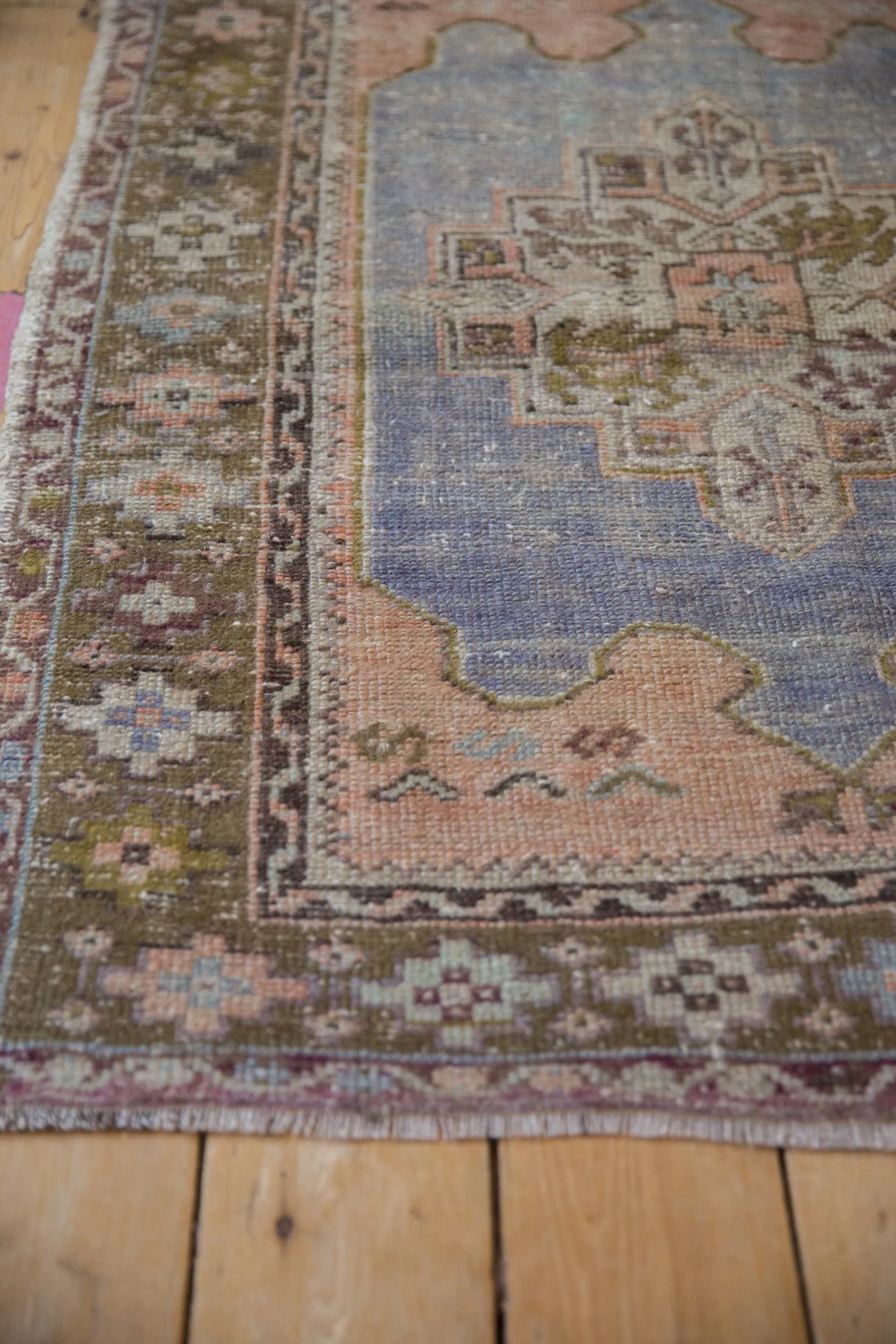 3x4.5 Vintage Distressed Oushak Rug