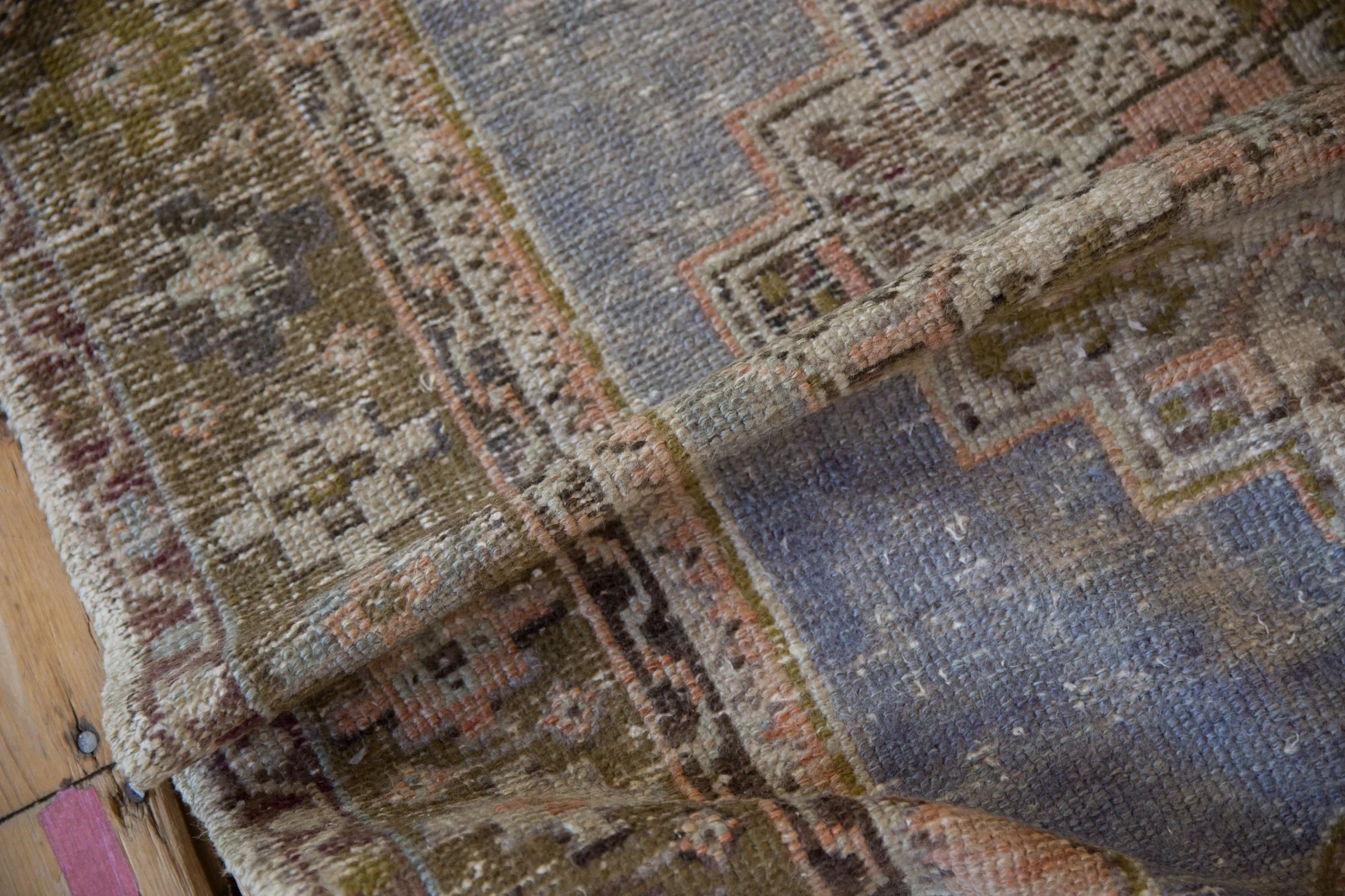 3x4.5 Vintage Distressed Oushak Rug