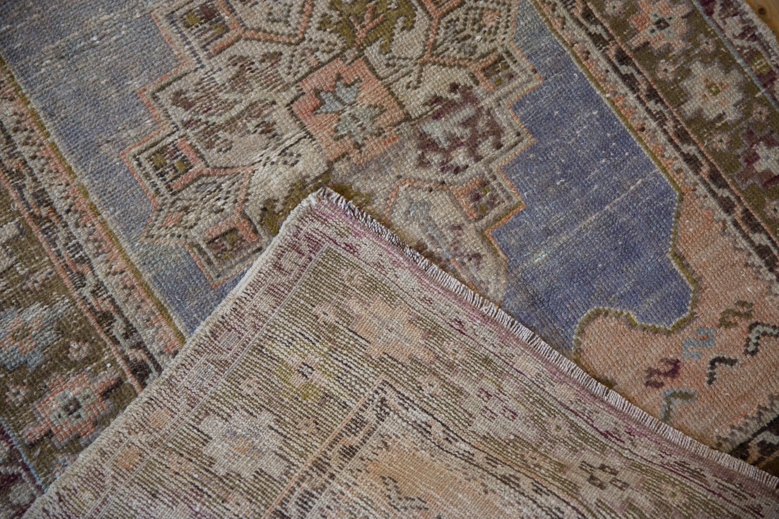 3x4.5 Vintage Distressed Oushak Rug