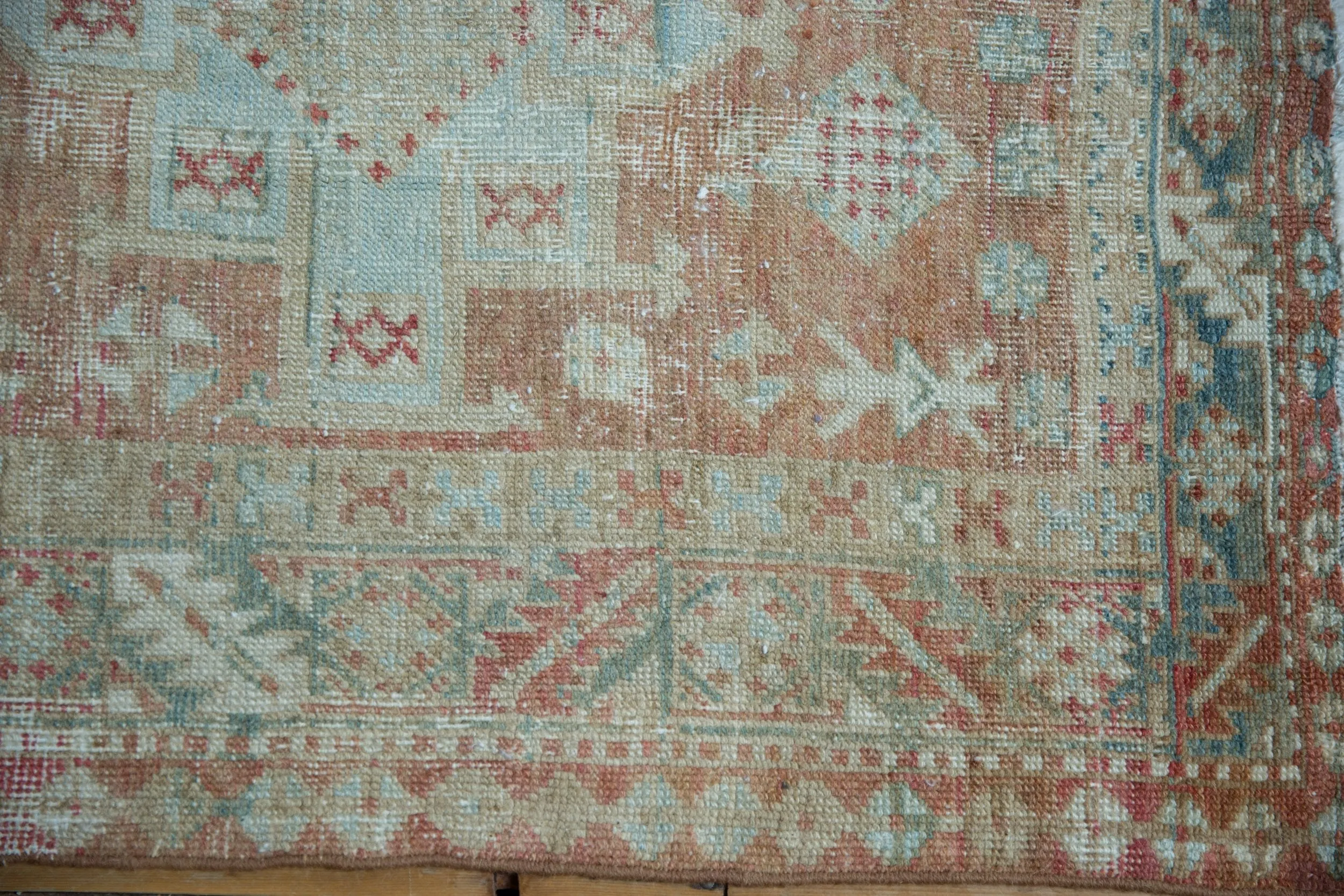 3x5.5 Vintage Distressed Karaja Rug