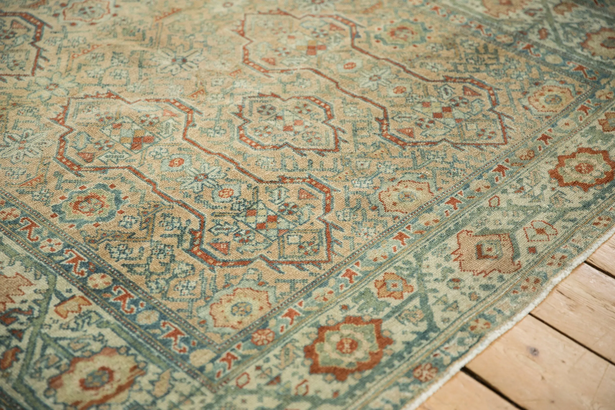 4.5x6 Vintage Distressed Malayer Rug