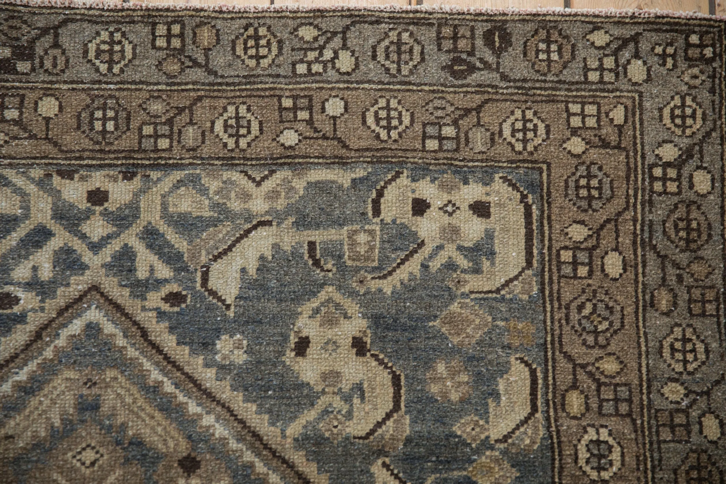 4x6 Vintage Distressed Hamadan Rug
