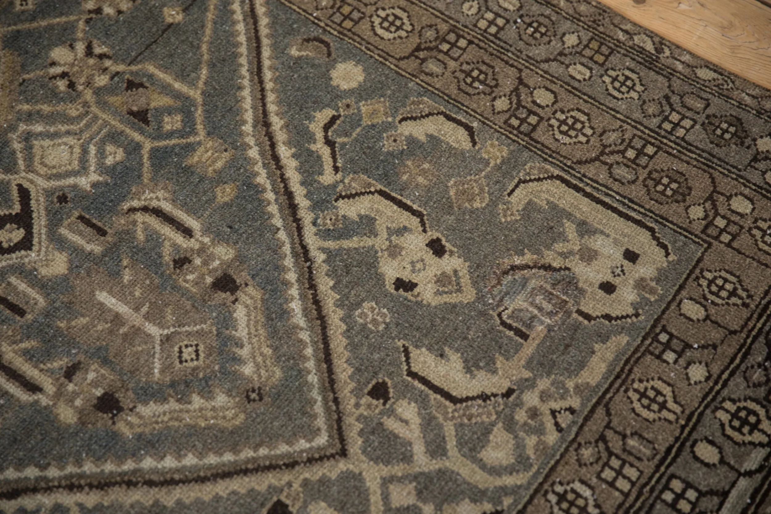 4x6 Vintage Distressed Hamadan Rug