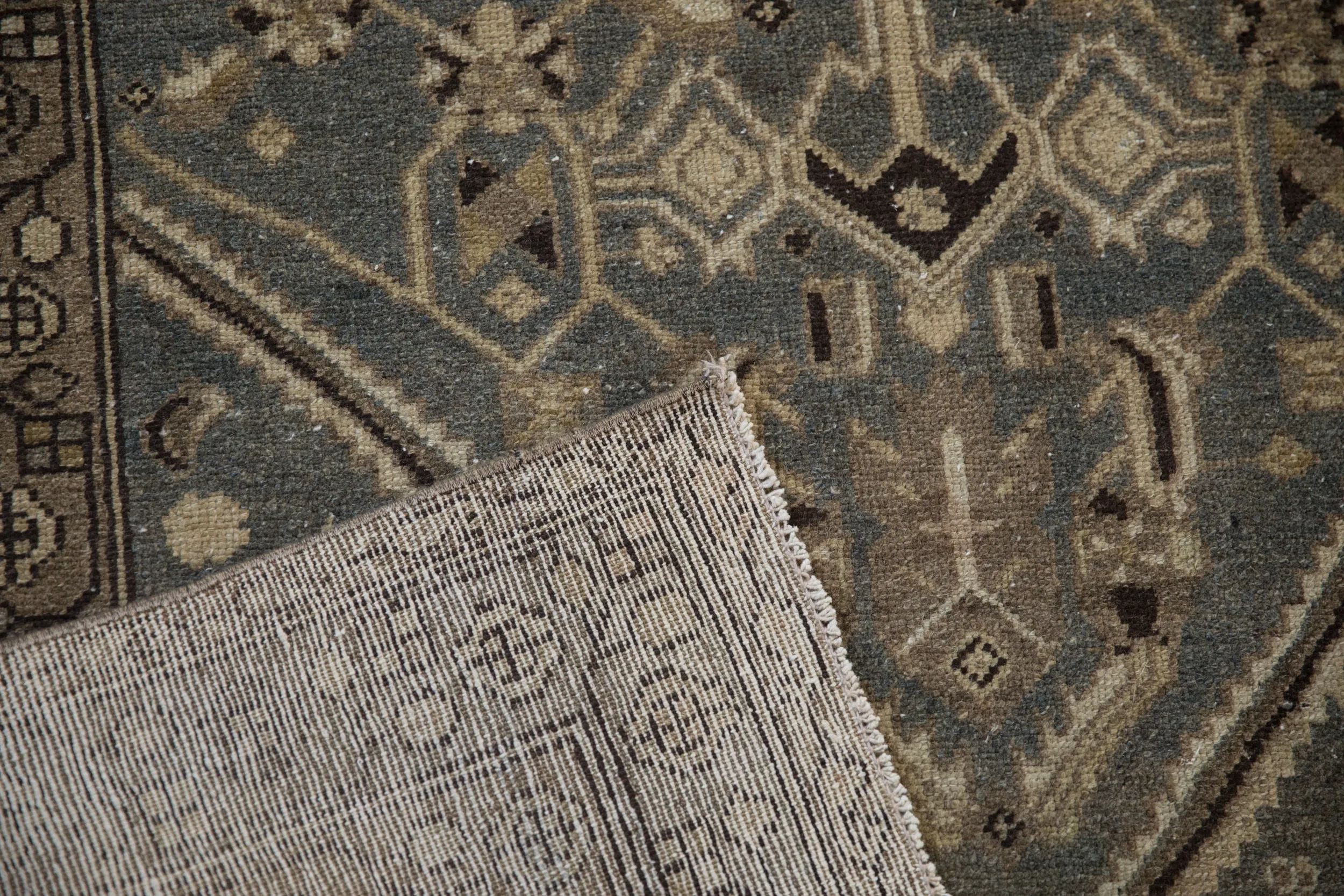 4x6 Vintage Distressed Hamadan Rug