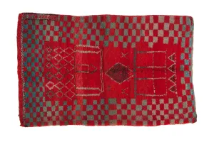 4x6.5 Vintage Moroccan Rug