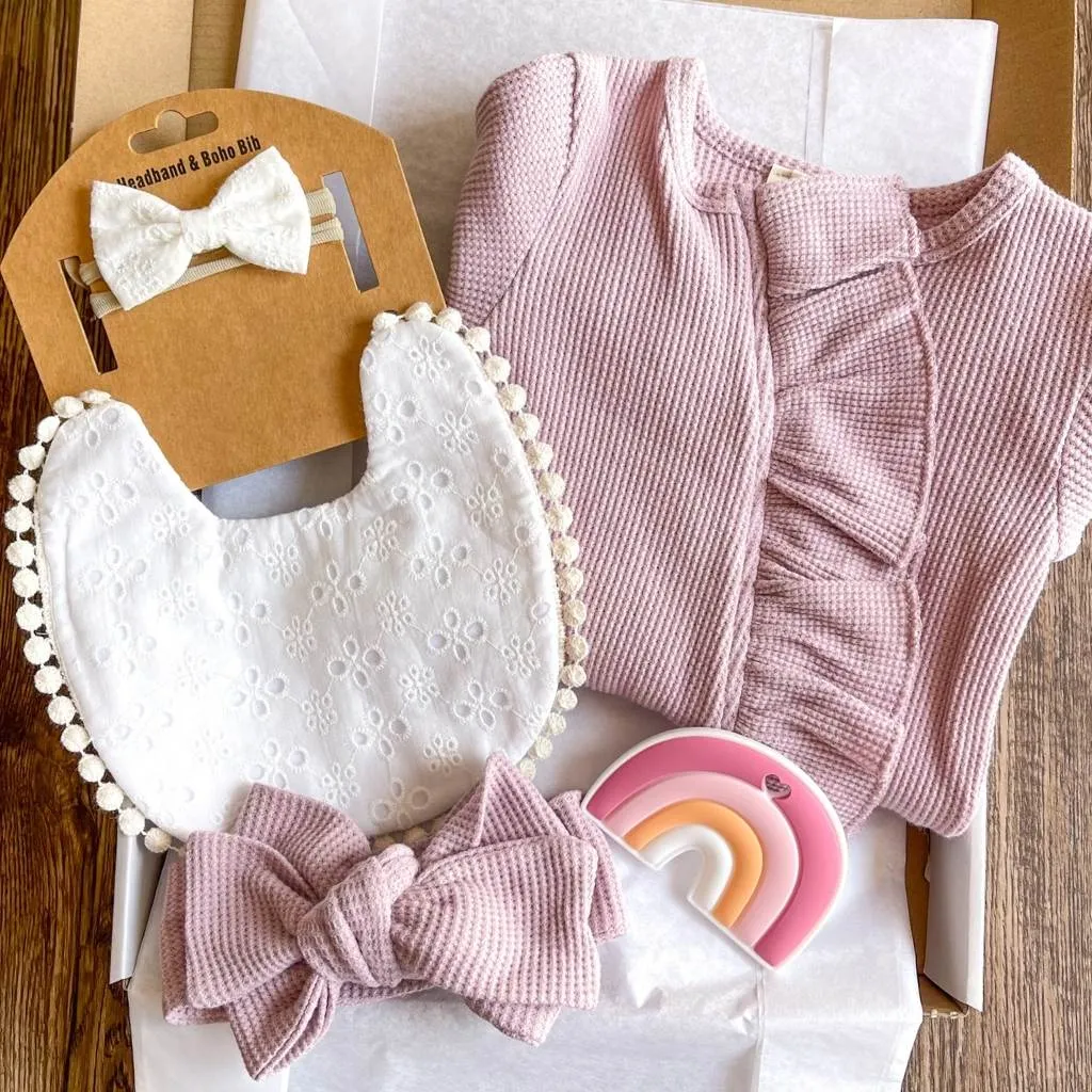 5-Piece Ruffle Jumpsuit Gift Box