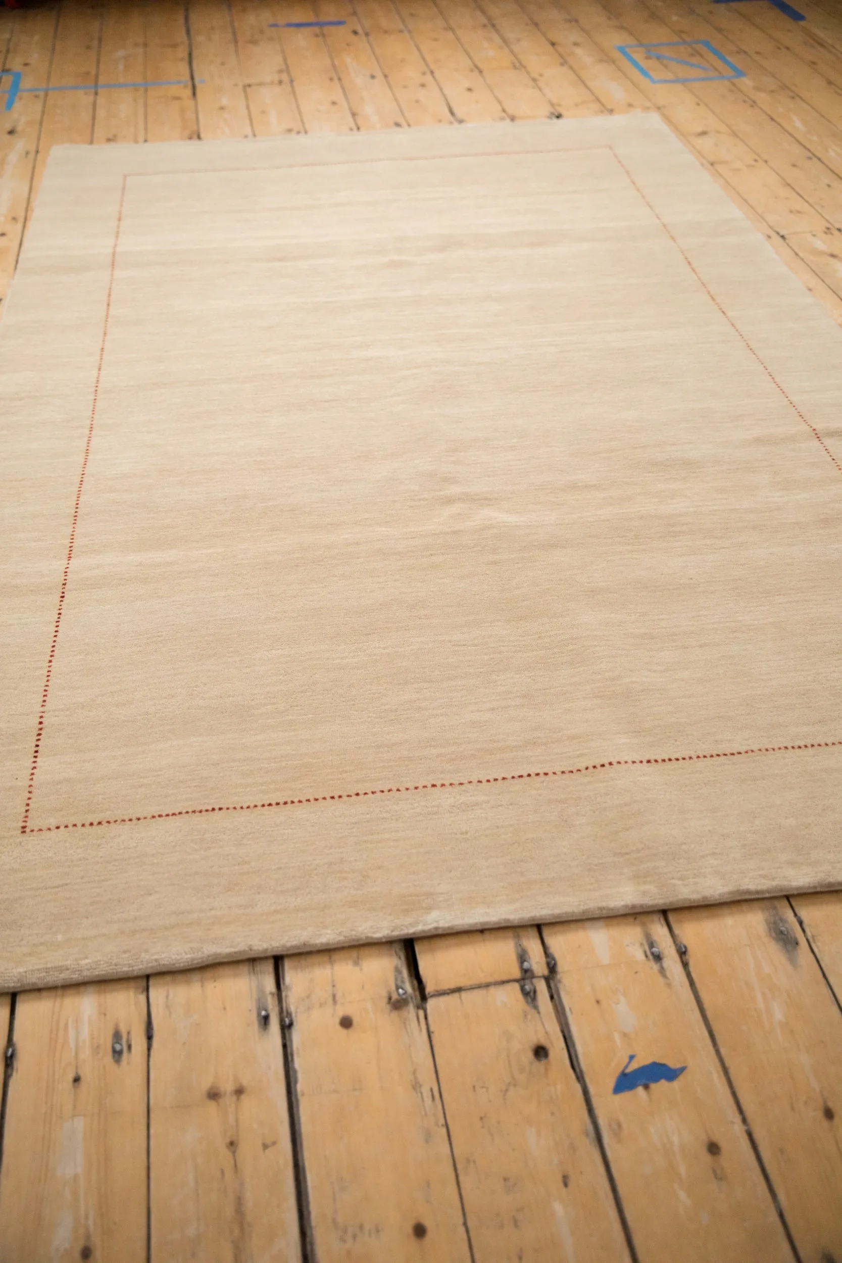 5.5x8 Contemporary Indian Gabbeh Design Carpet