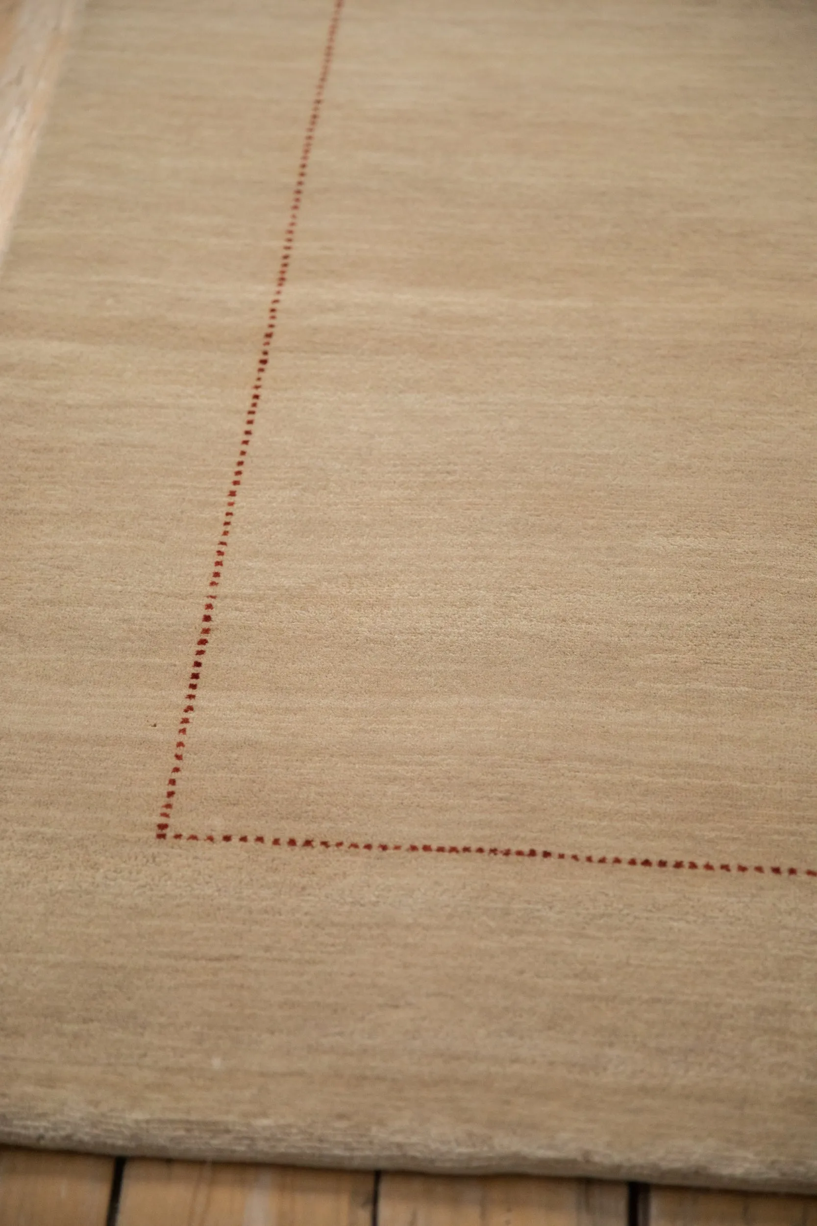 5.5x8 Contemporary Indian Gabbeh Design Carpet