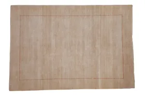 5.5x8 Contemporary Indian Gabbeh Design Carpet