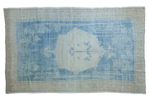 5x8 Vintage Distressed Oushak Carpet