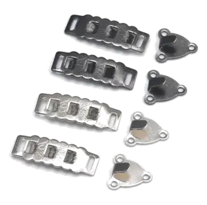 Adjustable Hooks And Eyes - SILVER