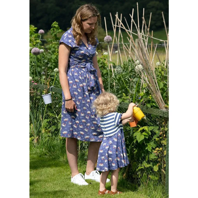 Adults Ocean Crab Wrap Dress