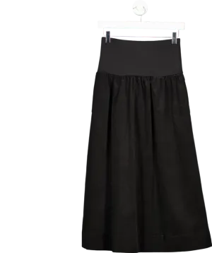 Albaray Black Cord & Jersey Skirt UK 8