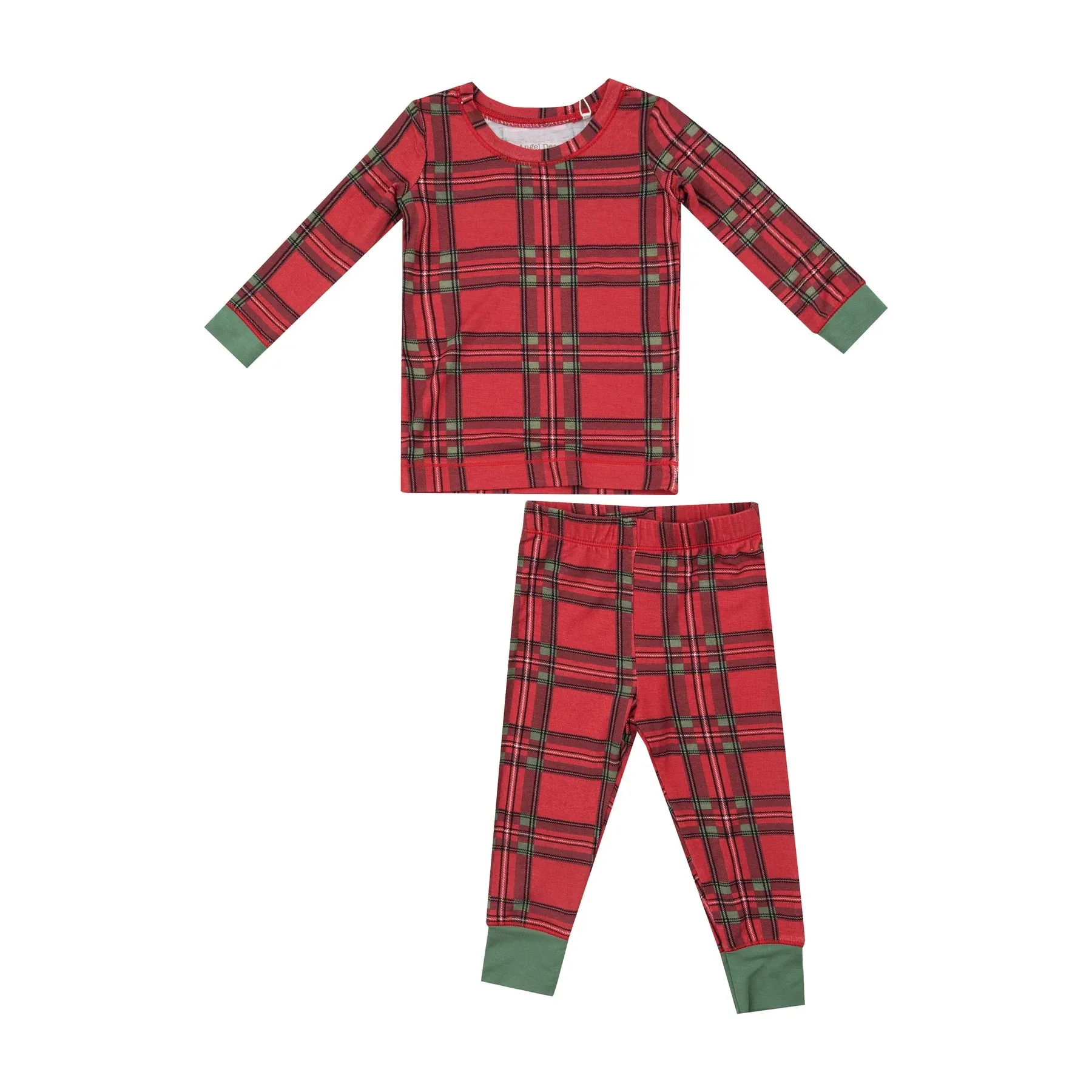 Angel Dear Plaid LS Loungewear Set