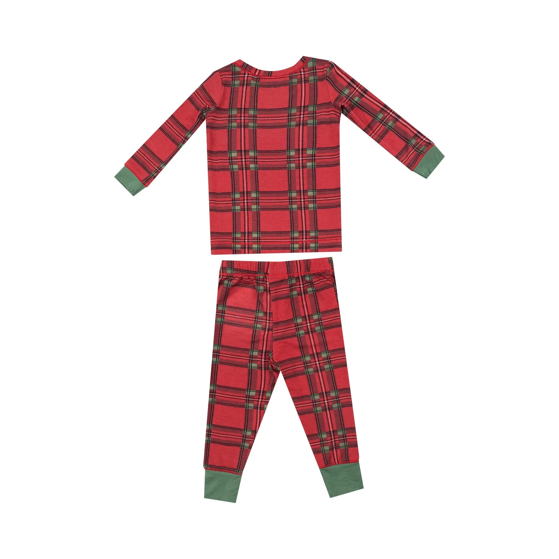 Angel Dear Plaid LS Loungewear Set