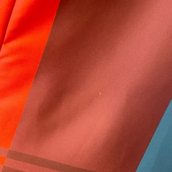 Anthropologie Eva Franco Flounced Stripe Midi Skirt