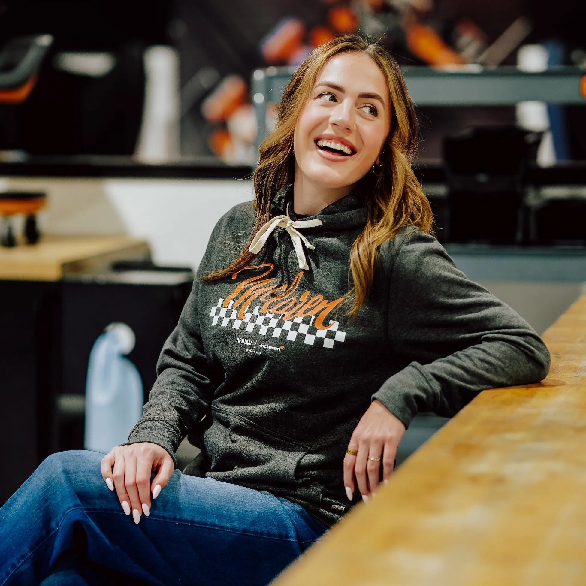 Arrow McLaren Checkered Line Hoodie