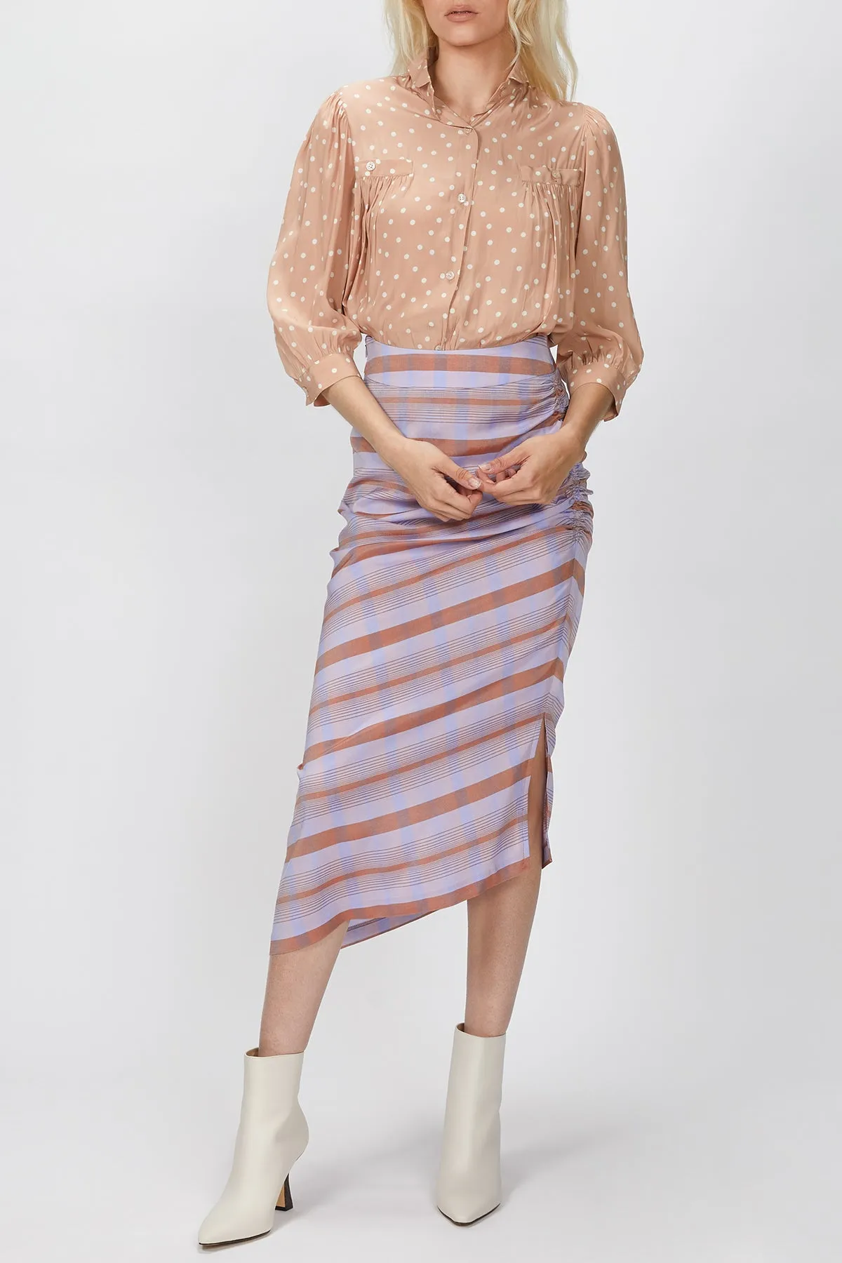 ASYMMETRICAL SKIRT