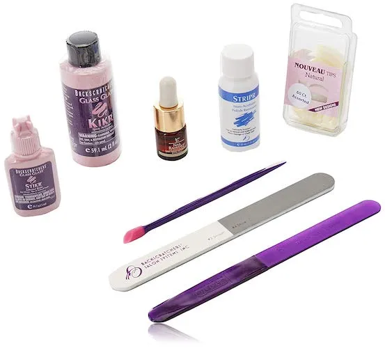 Backscratchers Glass Glaze Fiberglass and Silk Wrap System Complete Starter Kit