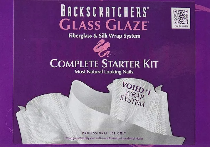 Backscratchers Glass Glaze Fiberglass and Silk Wrap System Complete Starter Kit