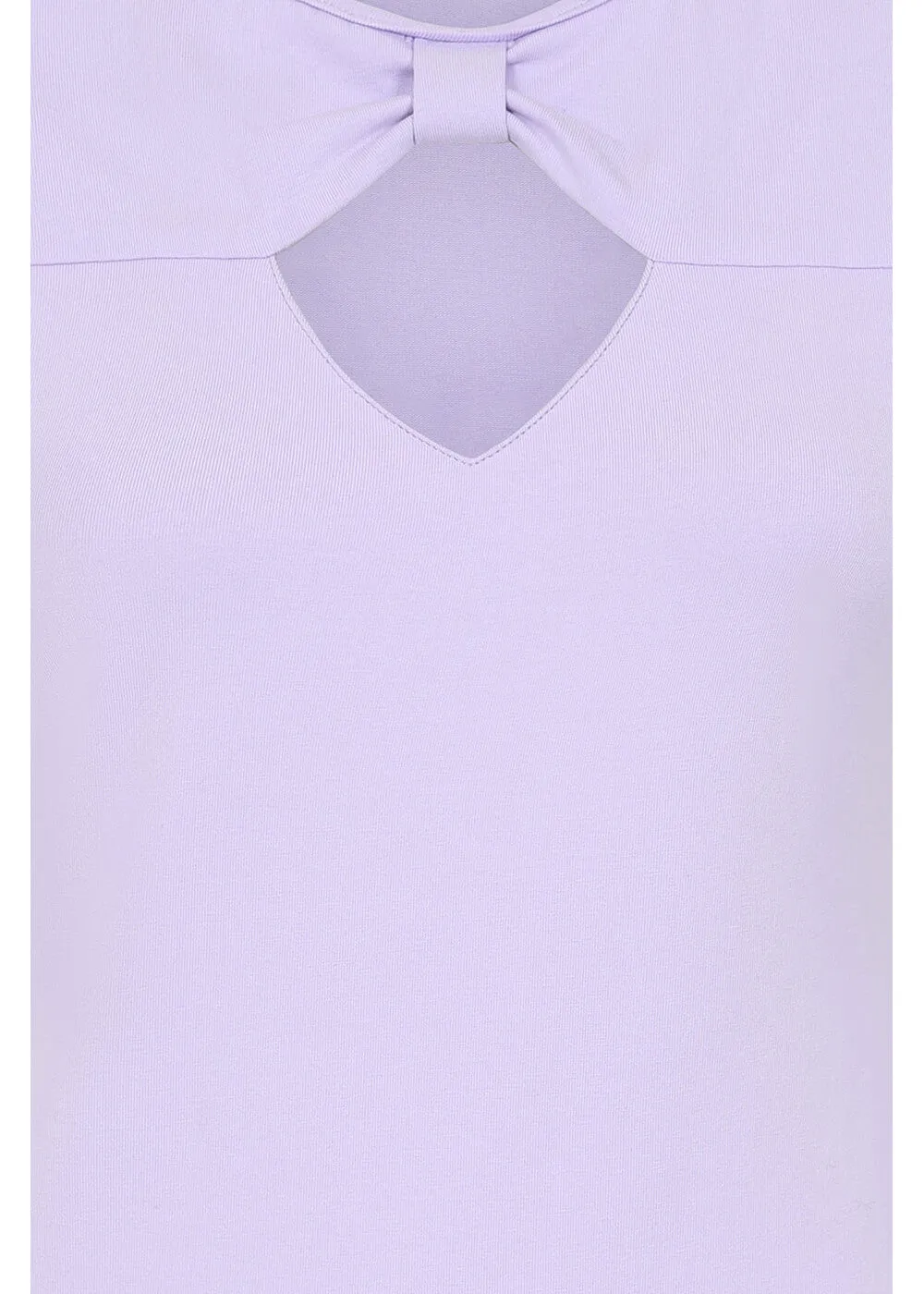 Banned Be Free Jersey Top Lilac