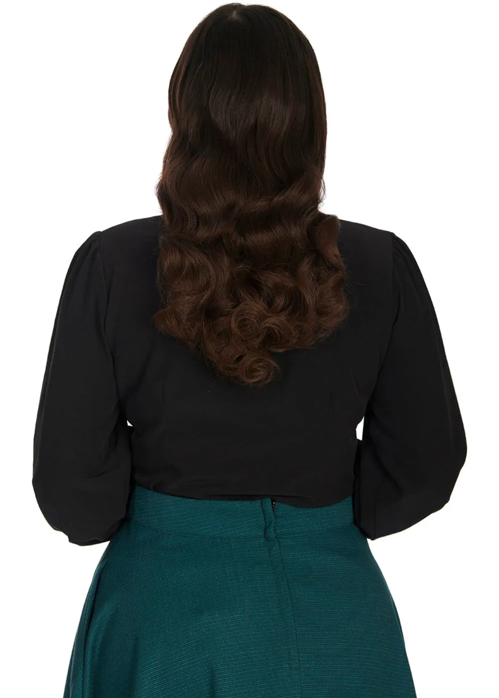 Banned Posey 40's Blouse Black