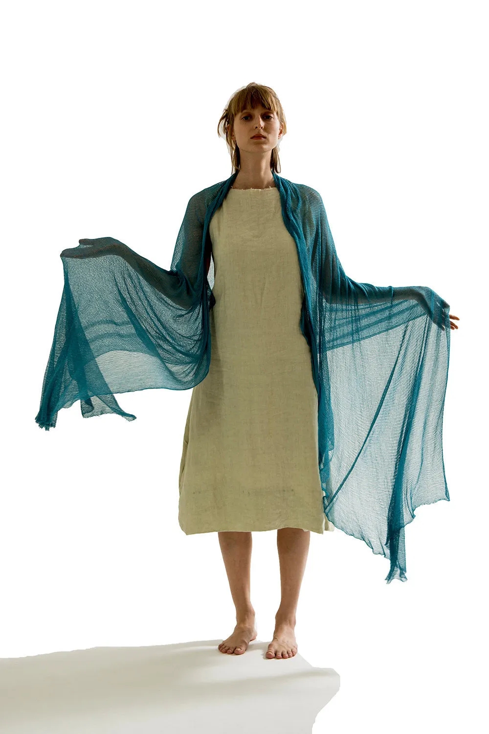 Big Bamboo Air Shawl - Teal, Turquoise