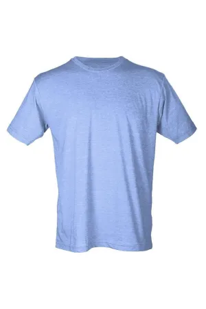 Bleached Check It Out Baseball Happy Unisex Poly-Rich Blend Tee