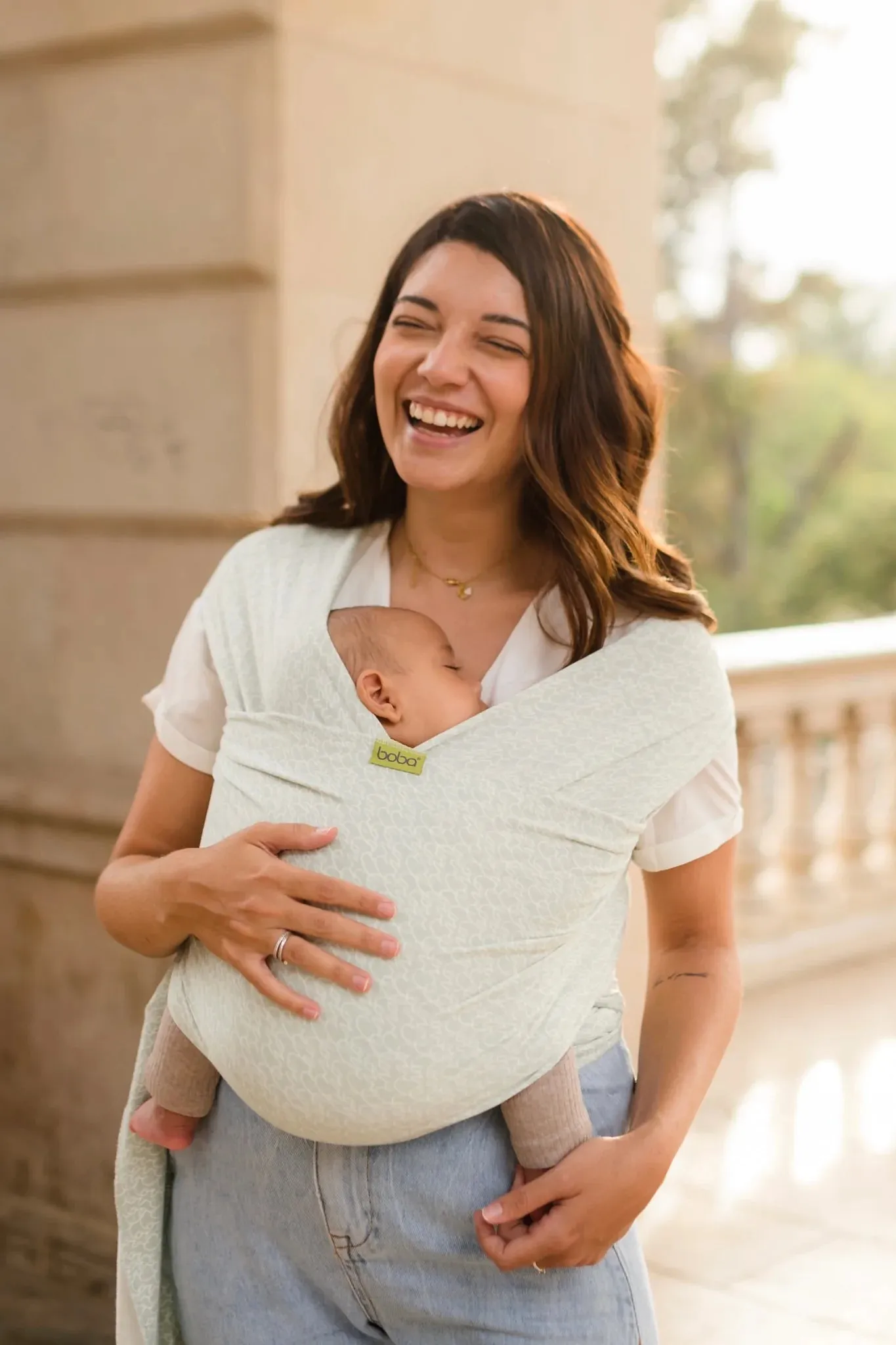 Boba Wrap - Serenity (Bamboo Blend) - Whisper
