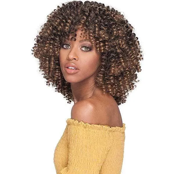 Bobbi Boss African Roots Collection Crochet Braid - 2X BRAZILIAN FLEXIROD CURL 6"