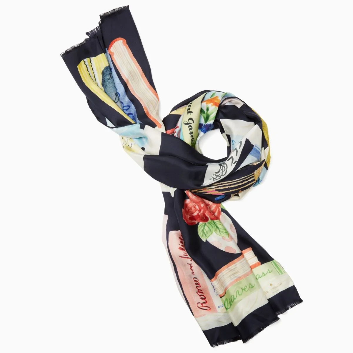 Bookshelf Oblong Scarf