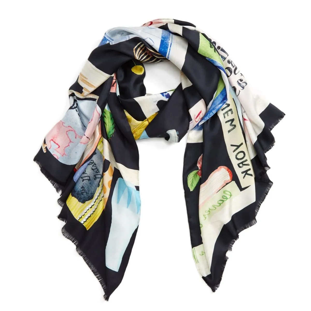 Bookshelf Oblong Scarf