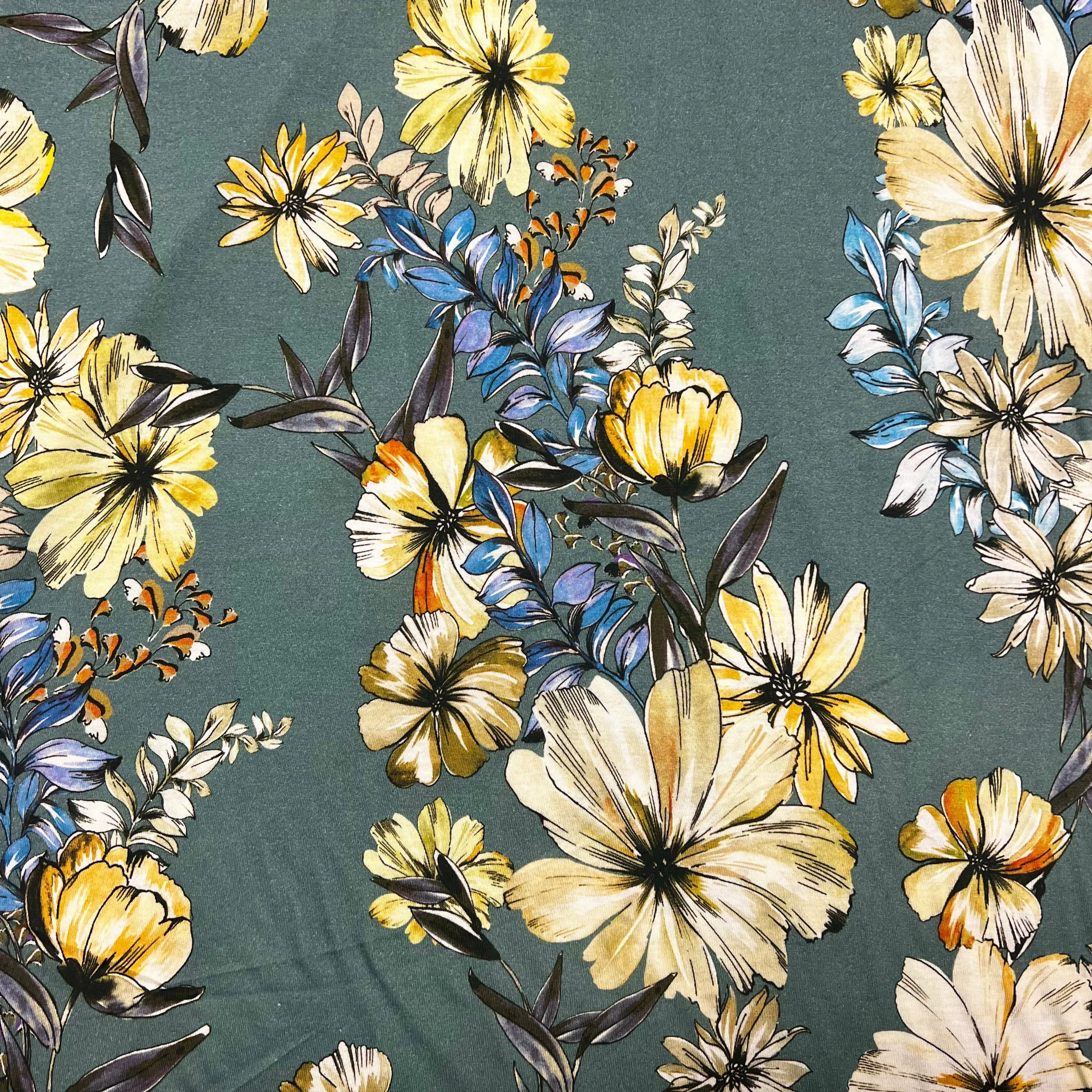 Brogan Blooms Viscose Jersey