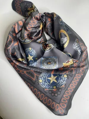 Buckles & Badges Silk Wild Rag
